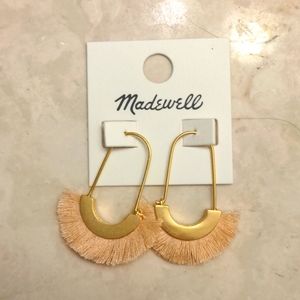 Madewell fringe earrings